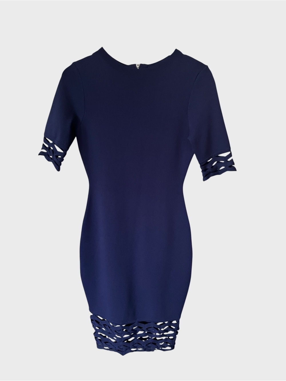 Milly midi cutout short sleeve dress.